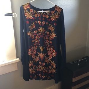 Boho shift dress